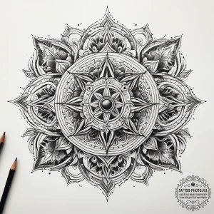 Tattoo sketch cosmic representation, tattoo f... - эскиз тату (№1758035957_0, 16.09.2025 15:19) — tattoo-photo.ru
