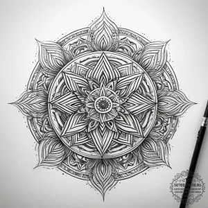Tattoo sketch holy beginning, artistic tattoo... - эскиз тату (№1758036547_0, 16.09.2025 15:29) — tattoo-photo.ru