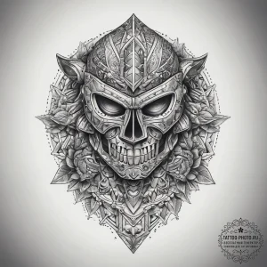 Tattoo sketch доспехи, ink illustration for t... - эскиз тату (№1758038117_0, 16.09.2025 15:55) — tattoo-photo.ru