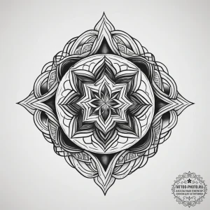 Tattoo sketch knot, tattoo flash sheet design... - эскиз тату (№1758038508_0, 16.09.2025 16:01) — tattoo-photo.ru