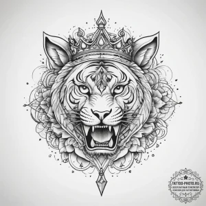 Tattoo sketch kingdom, tattoo flash sheet des... - эскиз тату (№1758047249_0, 16.09.2025 18:27) — tattoo-photo.ru