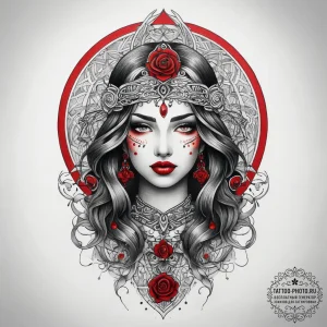 Tattoo sketch узор в виде скелета, tattoo fla... - эскиз тату (№1758053835_0, 16.09.2025 20:17) — tattoo-photo.ru