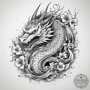 Tattoo sketch opal, artistic tattoo sketch, d... - эскиз тату (№1758061670_0, 16.09.2025 22:27) — tattoo-photo.ru