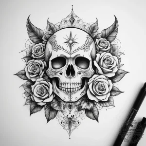 Tattoo sketch light, concept art for tattoo,... - эскиз тату (№1758063642_0, 16.09.2025 23:00) — tattoo-photo.ru