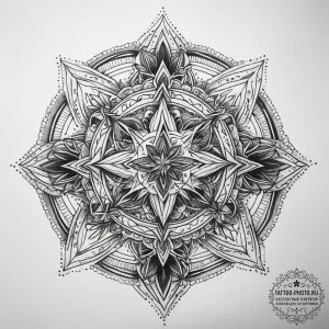 Tattoo sketch bronze, tattoo flash sheet desi... - эскиз тату (№1758065241_0, 16.09.2025 23:27) — tattoo-photo.ru