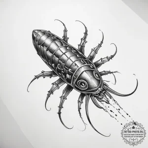 Tattoo sketch krill - эскиз тату (№1758065841_0, 16.09.2025 23:37) — tattoo-photo.ru