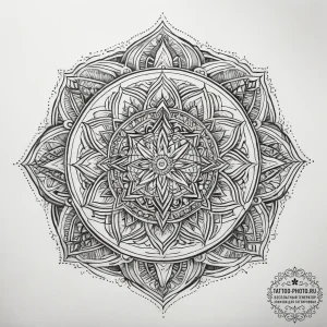 Tattoo sketch clay, tattoo line art, geometri... - эскиз тату (№1758073737_0, 17.09.2025 01:48) — tattoo-photo.ru