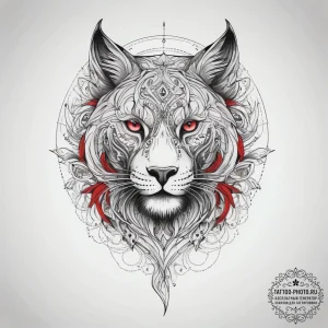 Tattoo sketch loop, ink illustration for tatt... - эскиз тату (№1758085765_0, 17.09.2025 05:09) — tattoo-photo.ru