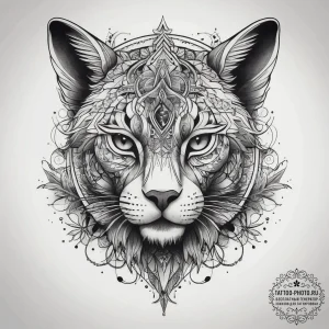 Tattoo sketch expression, ink illustration fo... - эскиз тату (№1758087734_0, 17.09.2025 05:42) — tattoo-photo.ru