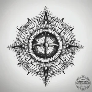 Tattoo sketch cosmic being, tattoo drawing ou... - эскиз тату (№1758088705_0, 17.09.2025 05:58) — tattoo-photo.ru