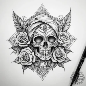 Tattoo sketch weave, tattoo drawing outline,... - эскиз тату (№1758100171_0, 17.09.2025 09:09) — tattoo-photo.ru