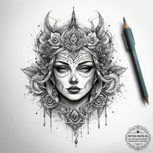 Historical objects & concepts, tattoo line ar... - эскиз тату (№1758105166_0, 17.09.2025 10:32) — tattoo-photo.ru