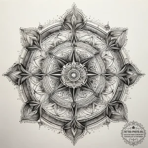 Tattoo sketch mystical portrayal, tattoo sket... - эскиз тату (№1758107798_0, 17.09.2025 11:16) — tattoo-photo.ru