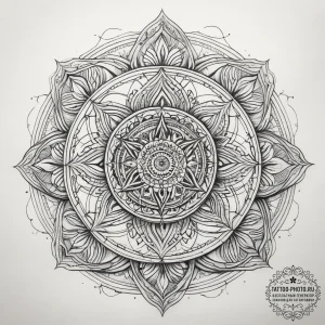 Tattoo sketch spiritual spirit, ink illustrat... - эскиз тату (№1758109571_0, 17.09.2025 11:46) — tattoo-photo.ru