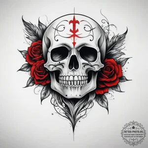 Tattoo sketch death, tattoo flash sheet desig... - эскиз тату (№1758117897_0, 17.09.2025 14:04) — tattoo-photo.ru