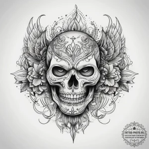 Tattoo sketch cycle, tattoo flash sheet desig... - эскиз тату (№1758129706_0, 17.09.2025 17:21) — tattoo-photo.ru