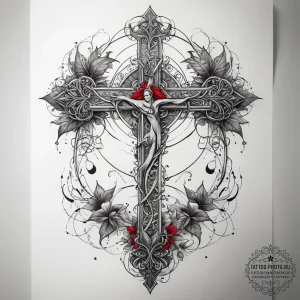 Tattoo sketch ivy, tattoo sketch design, on a... - эскиз тату (№1758145448_0, 17.09.2025 21:44) — tattoo-photo.ru