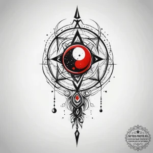 Tattoo sketch cosmic creation, tattoo sketch... - эскиз тату (№1758157088_0, 18.09.2025 00:58) — tattoo-photo.ru