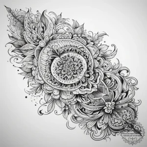 Tattoo sketch dream, tattoo drawing outline,... - эскиз тату (№1758170666_0, 18.09.2025 04:44) — tattoo-photo.ru