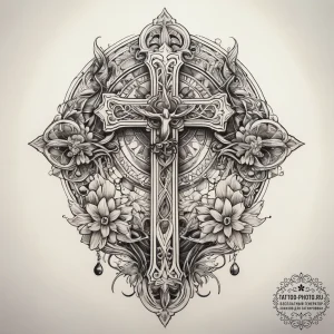 Tattoo sketch water, ink illustration for tat... - эскиз тату (№1758172795_0, 18.09.2025 05:19) — tattoo-photo.ru