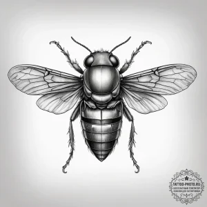 Tattoo sketch seventeen-year cicada, tattoo s... - эскиз тату (№1758176084_0, 18.09.2025 06:14) — tattoo-photo.ru