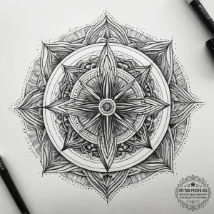 Tattoo sketch holy spirit descending, artisti... - эскиз тату (№1758184133_0, 18.09.2025 08:28) — tattoo-photo.ru
