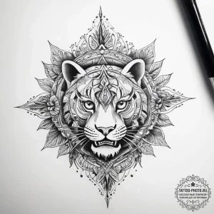 Tattoo sketch color - эскиз тату (№1758187881_0, 18.09.2025 09:31) — tattoo-photo.ru