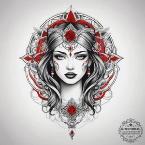 Tattoo sketch thread, concept art for tattoo,... - эскиз тату (№1758189854_0, 18.09.2025 10:04) — tattoo-photo.ru