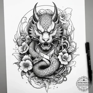Tattoo sketch hands with a rope, tattoo sketc... - эскиз тату (№1758192808_0, 18.09.2025 10:53) — tattoo-photo.ru