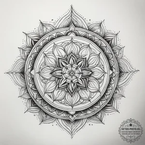 Tattoo sketch nature, tattoo sketch design, o... - эскиз тату (№1758194592_0, 18.09.2025 11:23) — tattoo-photo.ru