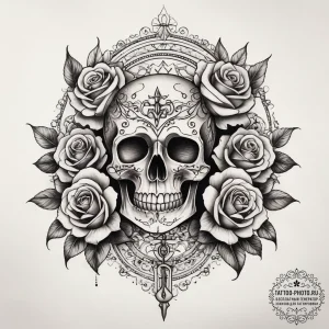 Tattoo sketch lock, concept art for tattoo, f... - эскиз тату (№1758201340_0, 18.09.2025 13:15) — tattoo-photo.ru