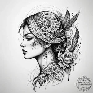 Tattoo sketch life - эскиз тату (№1758201544_0, 18.09.2025 13:19) — tattoo-photo.ru
