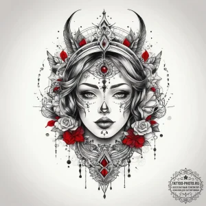 Tattoo sketch blessed representation, tattoo... - эскиз тату (№1758202562_0, 18.09.2025 13:36) — tattoo-photo.ru
