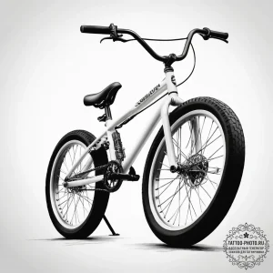 Tattoo sketch bmx bike - эскиз тату (№1758206831_0, 18.09.2025 14:47) — tattoo-photo.ru