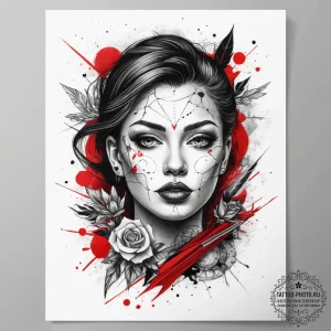 Tattoo sketch puzzle, concept art for tattoo,... - эскиз тату (№1758214592_0, 18.09.2025 16:56) — tattoo-photo.ru