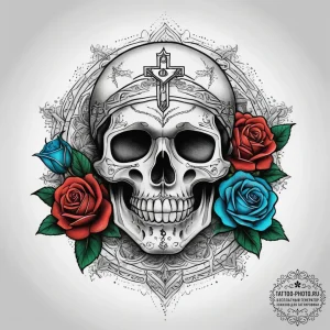 Tattoo sketch christian priest, tattoo drawin... - эскиз тату (№1758219887_0, 18.09.2025 18:24) — tattoo-photo.ru