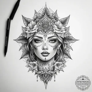 Tattoo sketch ash - эскиз тату (№1758220084_0, 18.09.2025 18:28) — tattoo-photo.ru