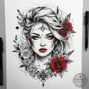 Tattoo sketch small earring tattoo, tattoo sk... - эскиз тату (№1758232743_0, 18.09.2025 21:59) — tattoo-photo.ru