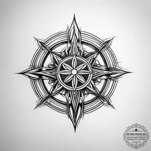 Tattoo sketch mystical emblem, tattoo sketch... - эскиз тату (№1758237629_0, 18.09.2025 23:20) — tattoo-photo.ru