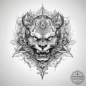 Tattoo sketch path - эскиз тату (№1758238407_0, 18.09.2025 23:33) — tattoo-photo.ru