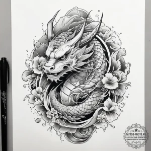 Tattoo sketch alpha, tattoo flash sheet desig... - эскиз тату (№1758239193_0, 18.09.2025 23:46) — tattoo-photo.ru