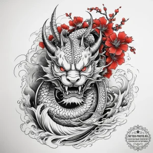 Tattoo sketch blessed portrayal, artistic tat... - эскиз тату (№1758241528_0, 19.09.2025 00:25) — tattoo-photo.ru