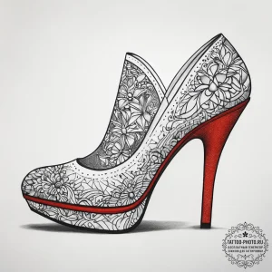 Tattoo sketch high heel tattoo, tattoo sketch... - эскиз тату (№1758244441_0, 19.09.2025 01:14) — tattoo-photo.ru