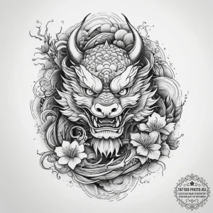 Tattoo sketch onyx, tattoo flash sheet design... - эскиз тату (№1758247964_0, 19.09.2025 02:12) — tattoo-photo.ru