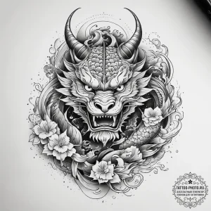 Tattoo sketch silver, tattoo flash sheet desi... - эскиз тату (№1758254026_0, 19.09.2025 03:53) — tattoo-photo.ru