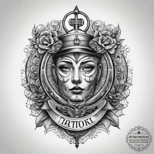 Tattoo sketch lock, concept art for tattoo, b... - эскиз тату (№1758257190_0, 19.09.2025 04:46) — tattoo-photo.ru
