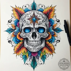 Tattoo sketch nightmare, tattoo sketch design... - эскиз тату (№1758261511_0, 19.09.2025 05:58) — tattoo-photo.ru