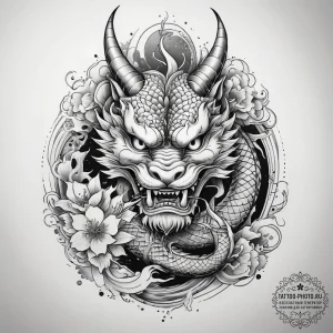 Tattoo sketch cosmic self, concept art for ta... - эскиз тату (№1758269726_0, 19.09.2025 08:15) — tattoo-photo.ru