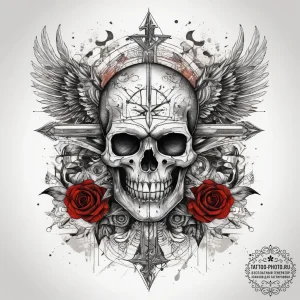 Tattoo sketch copper, tattoo line art, trash... - эскиз тату (№1758280690_0, 19.09.2025 11:18) — tattoo-photo.ru